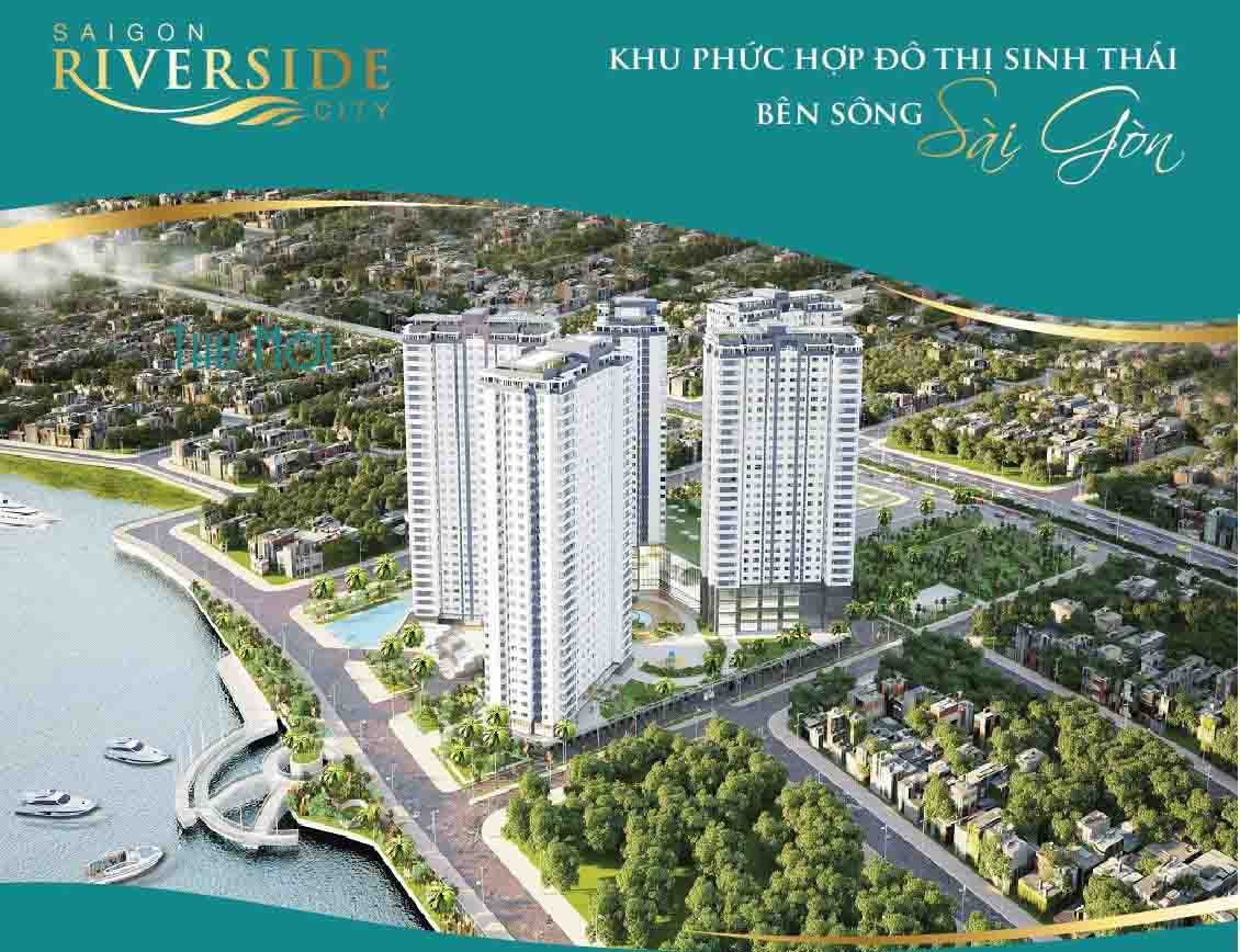 Tổng thể dự án căn hộ chung cư Saigon Riverside City Quốc Lộ 13 Quận Thủ Đức