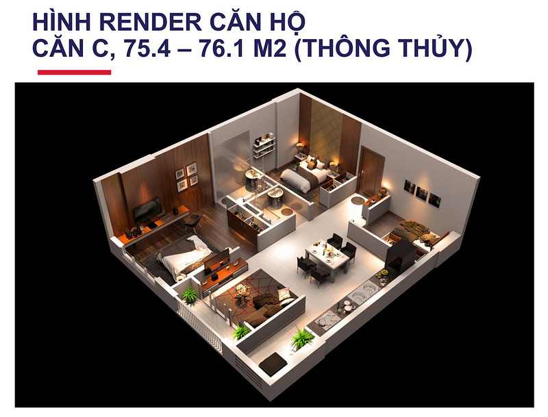 Design Overview of Centeria Dong Thuan apartment project in District 12