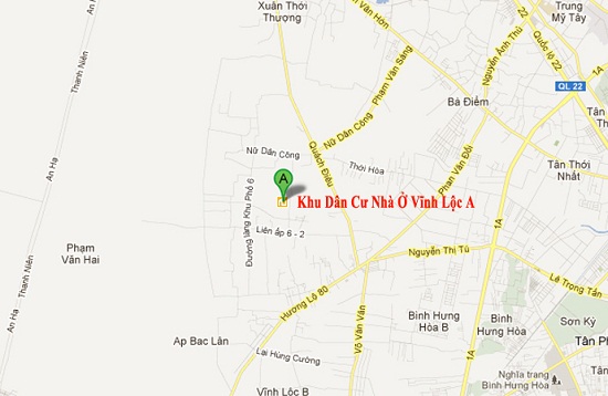 Quy Hoạch Xã Vĩnh Lộc A, Huyện Bình Chánh | Nhà Ở Xã Hội Phát Triển Năm  2021 - 2022 | Thuận Hùng Group