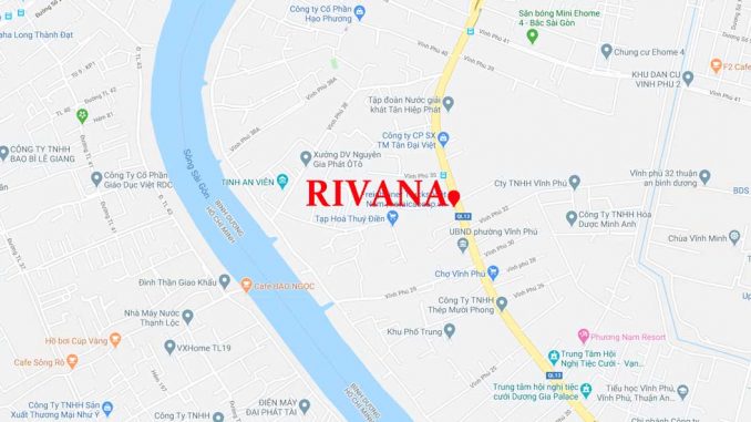 Rivana Thuận an Bình Dương - Vị trí