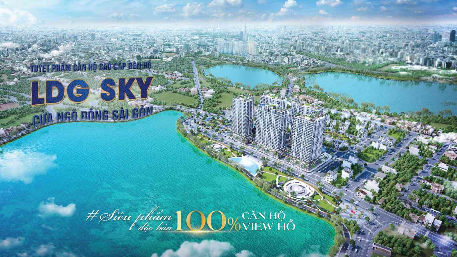 LDG Sky - Siêu phẩm độc bản 100 Căn hộ view hồ