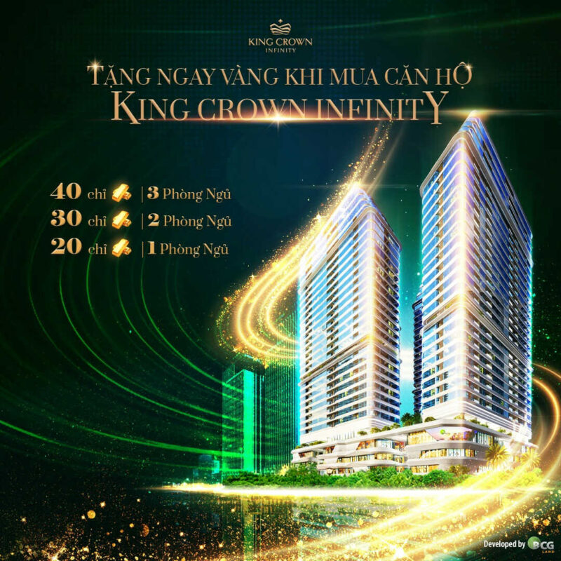 Chính sách bán hàng King Crown Infinity