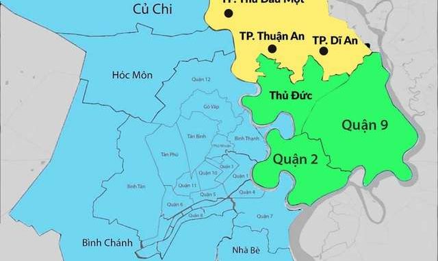 Thuan An and Di An have many advantages to become satellite towns of "Thu Duc city".