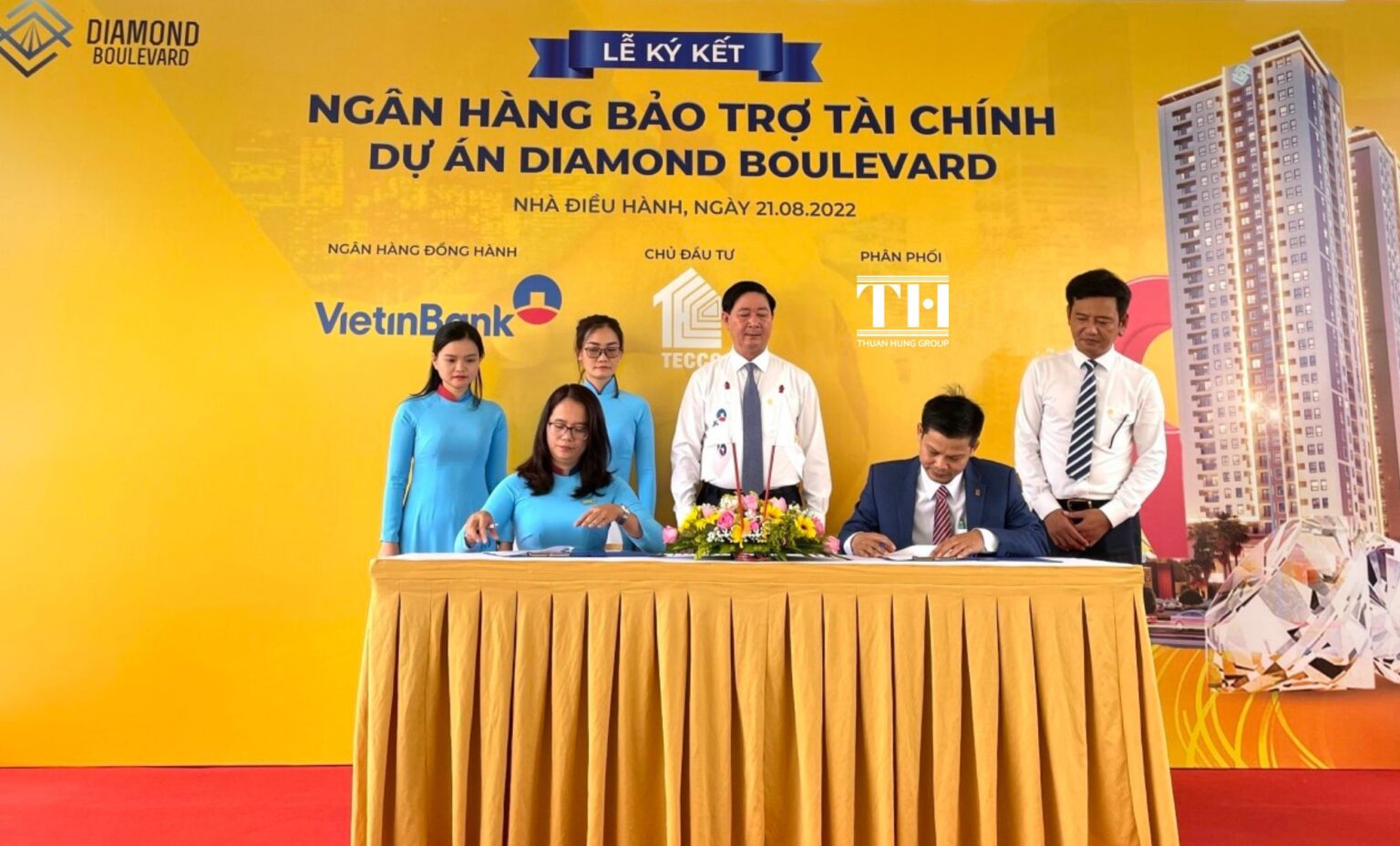 Diamond Boulevard - Vietinbank signing ceremony