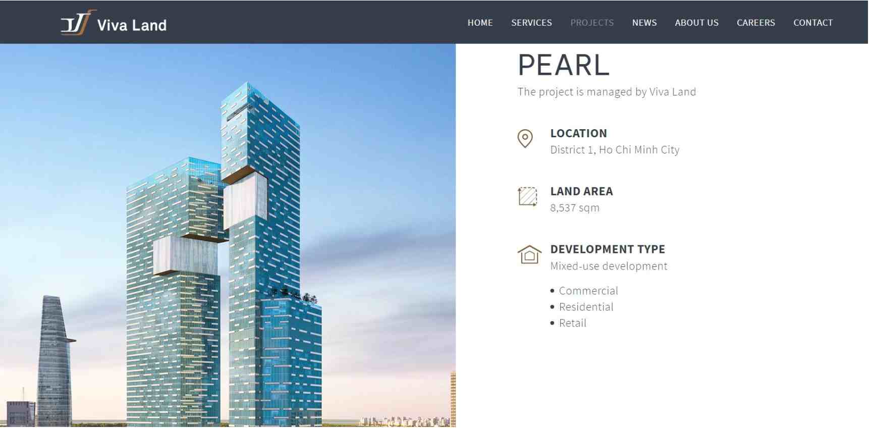 Viva Land replaces Masterise, announces Pearl project in District 1, formerly known as One Central HCM