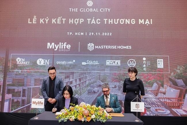 The Global City - Masterise Homes đã chính thức ký kết hợp tác với các thương hiệu F&B nổi tiếng