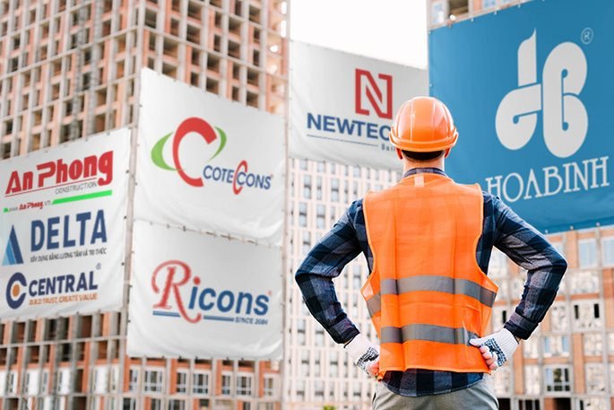 Top 10 construction contractors (Company) in 2023, Coteccons surpassed Hoa Binh...