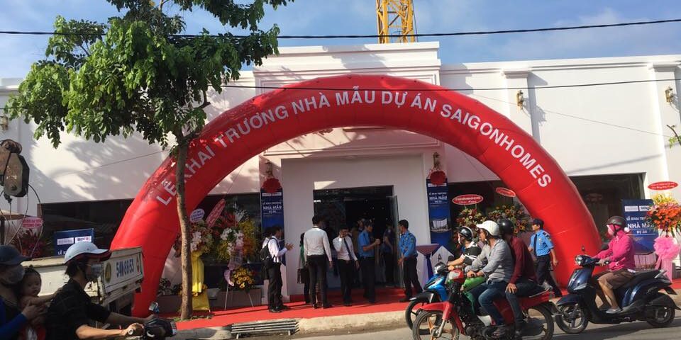 Lễ khai trương căn hộ mẫu Saigon Homes Bình Tân