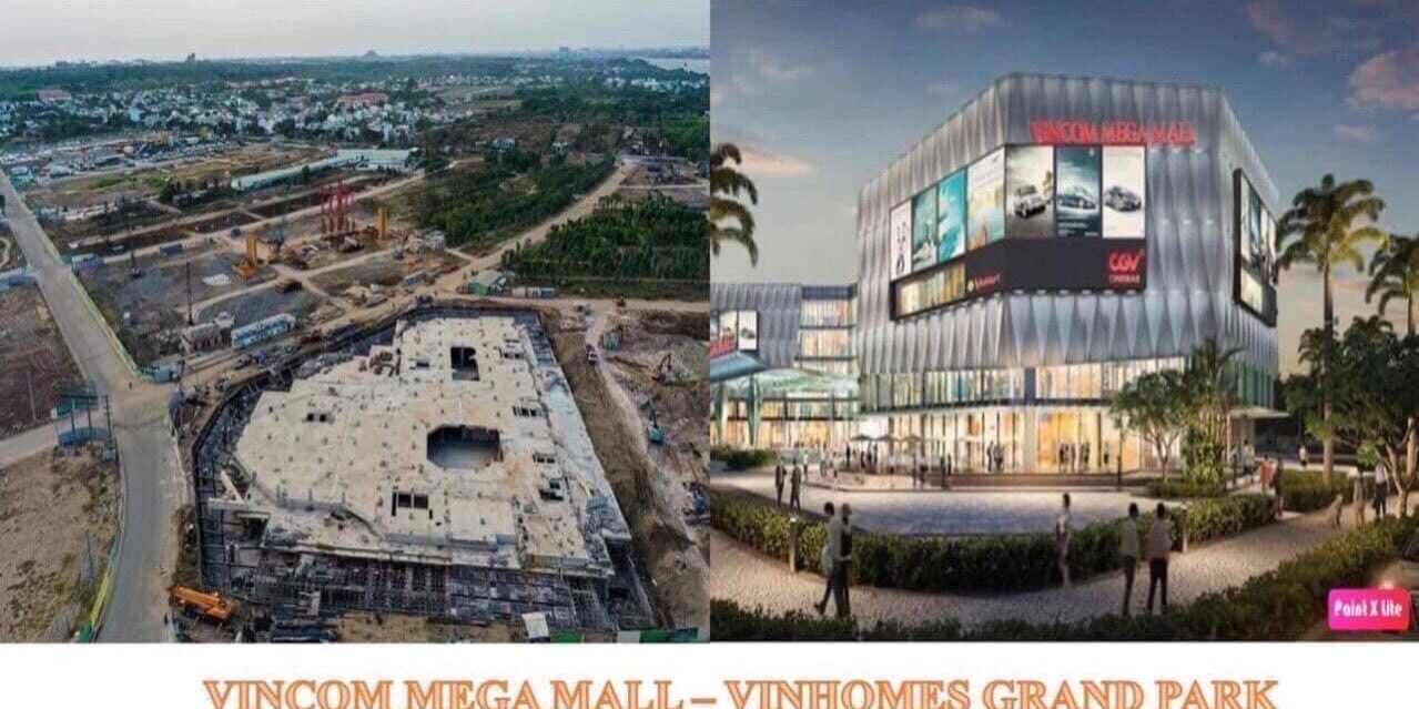 Vincom Mega Mall Quận 9 - Vinhomes Grand Park